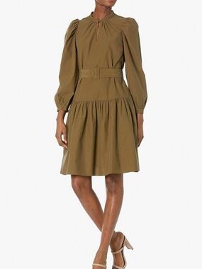Rebecca Taylor puff sleeve dress